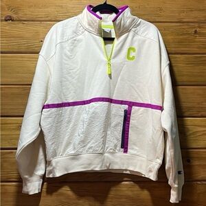 Champion Pullover Sweatshirt Jacket Size L